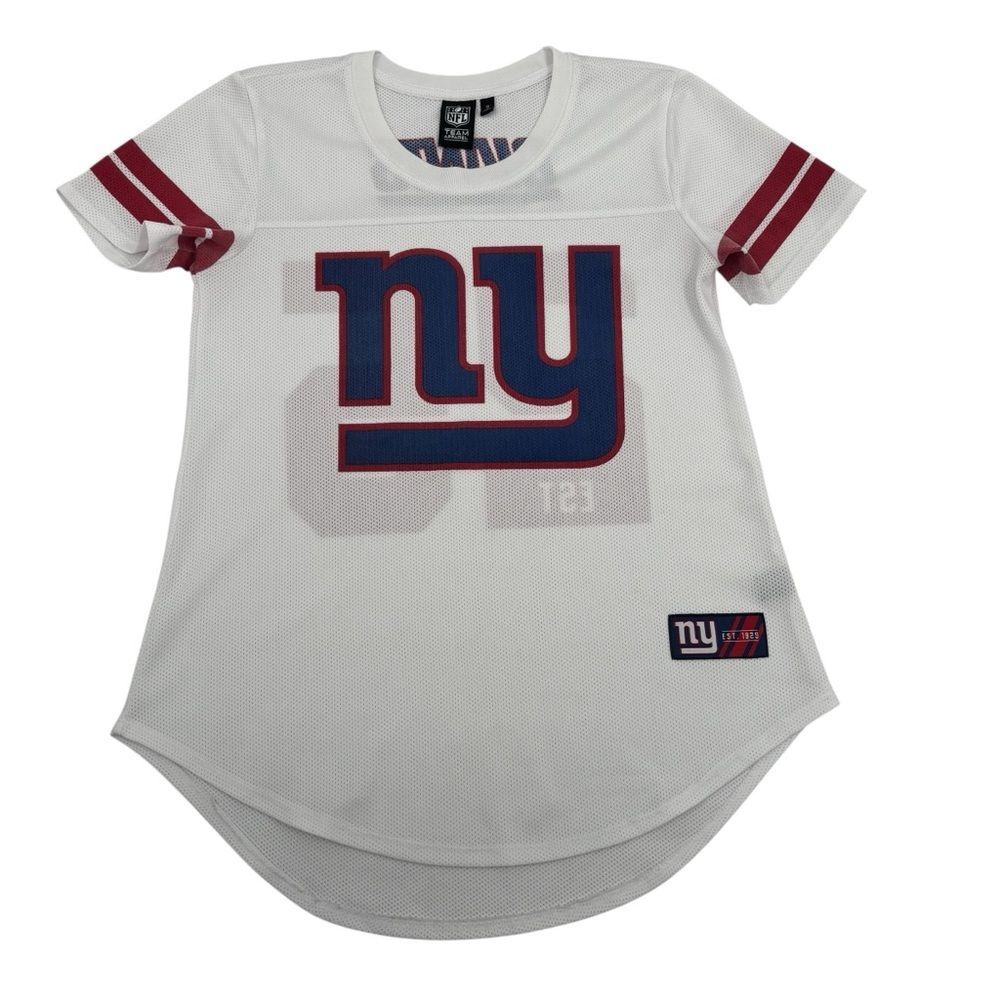 NFL NY Giants Women's Super Soft Mesh Jersey T-Shirt Sz. Small